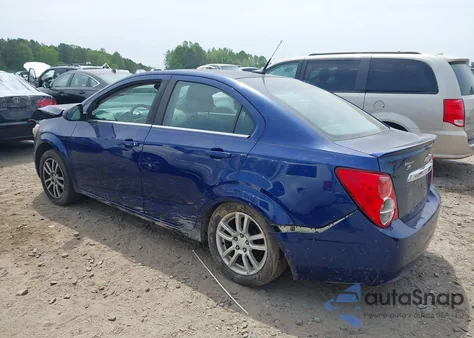 2013 Chevrolet Sonic Lt из США, поврежденный, VIN 1G1JC5SH3D4236600